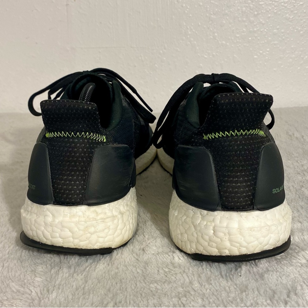 Adidas SolarBoost 19 Black White Running Shoes Men’s Size 13 - Picture 5 of 12